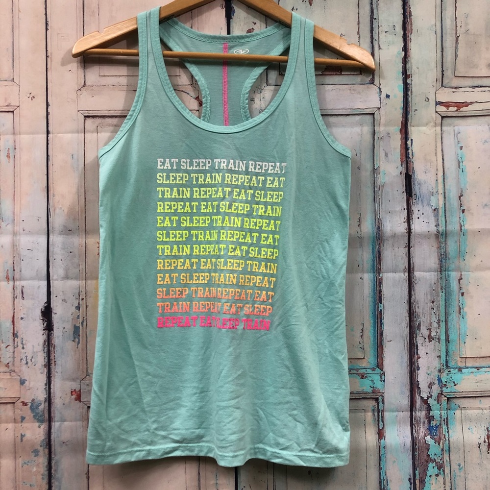 ➝ 2/$12 - Workout Tee EAT SLEEP TRAIN REPEAT